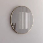 Me Brushed Gold Framed Round 800mm Mirror Me Brushed Gold Framed Round 800mm Mirror